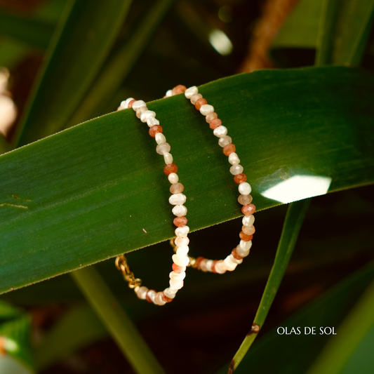 Pulsera Salina Ref.3 - acero inoxidable bañado en oro 18k