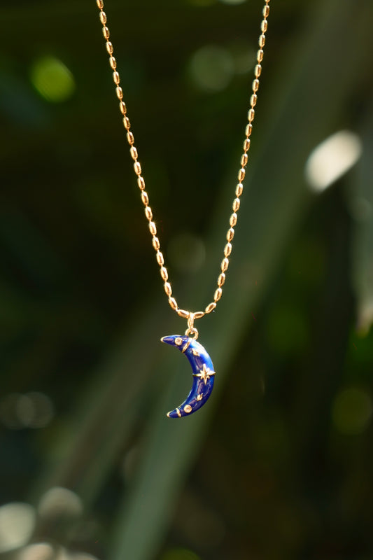 Collar Blue Moon
