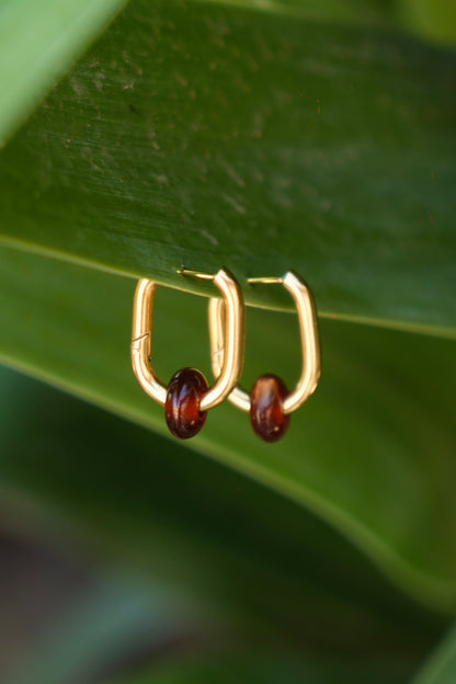 Pendientes Cacao